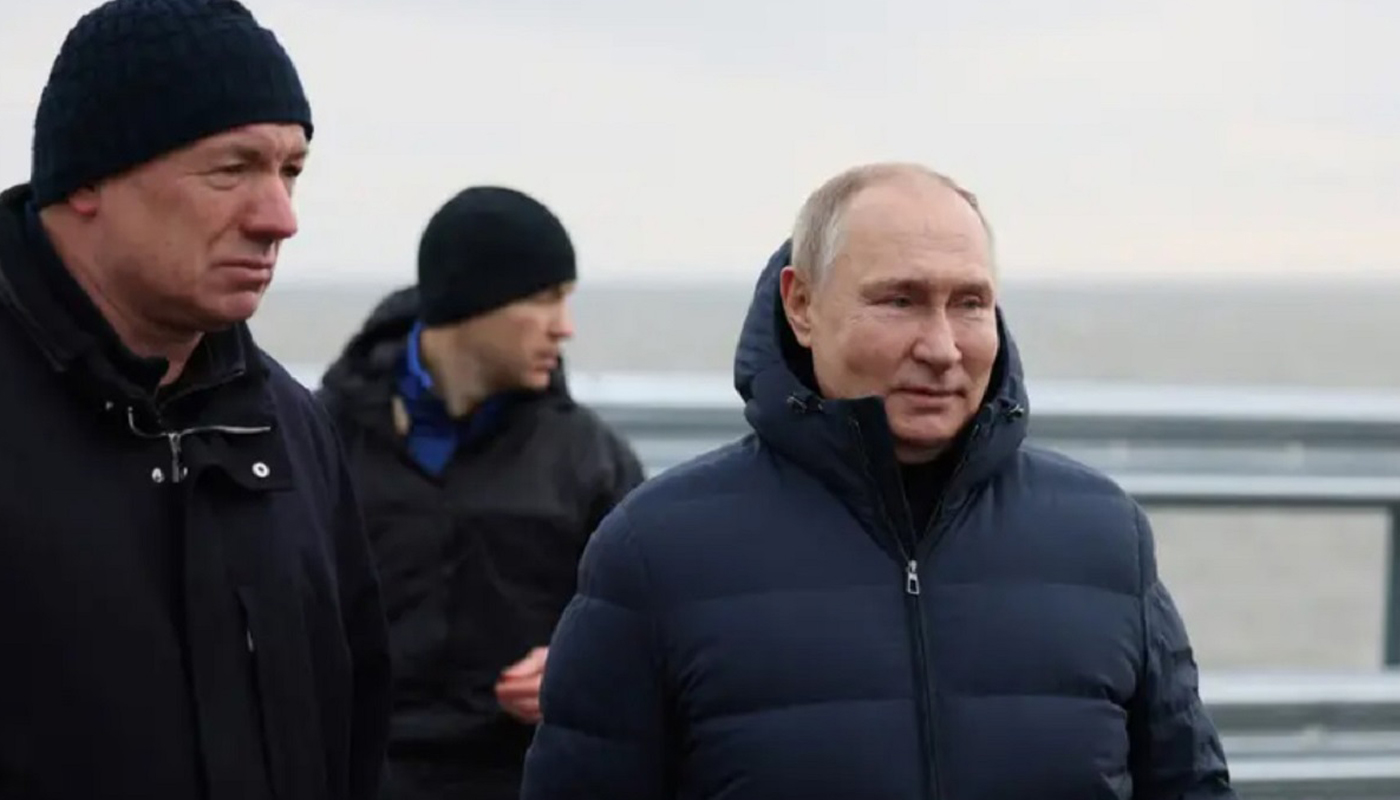 بوتين خلال زيارة إلى القرم (أرشيف) 