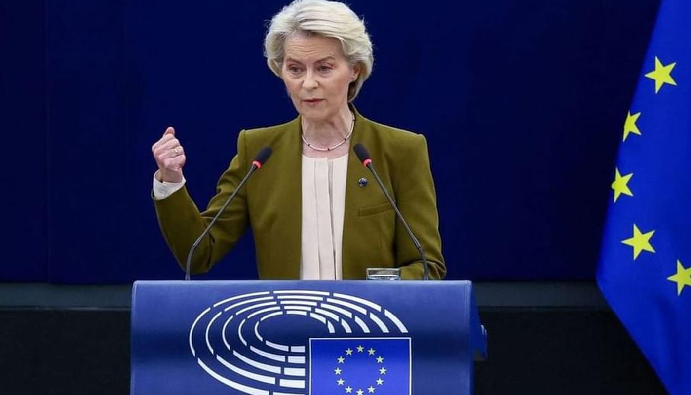 رئيسة المفوضية الأوروبية ترحب بجهود الرئيس الأمريكي لتسوية الصراع في أوكرانيا