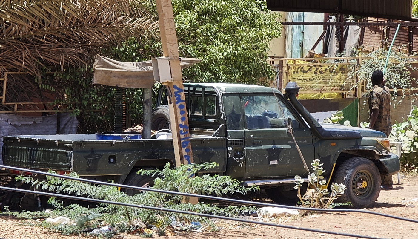 قوات تابعة للجيش السوداني بالخرطوم