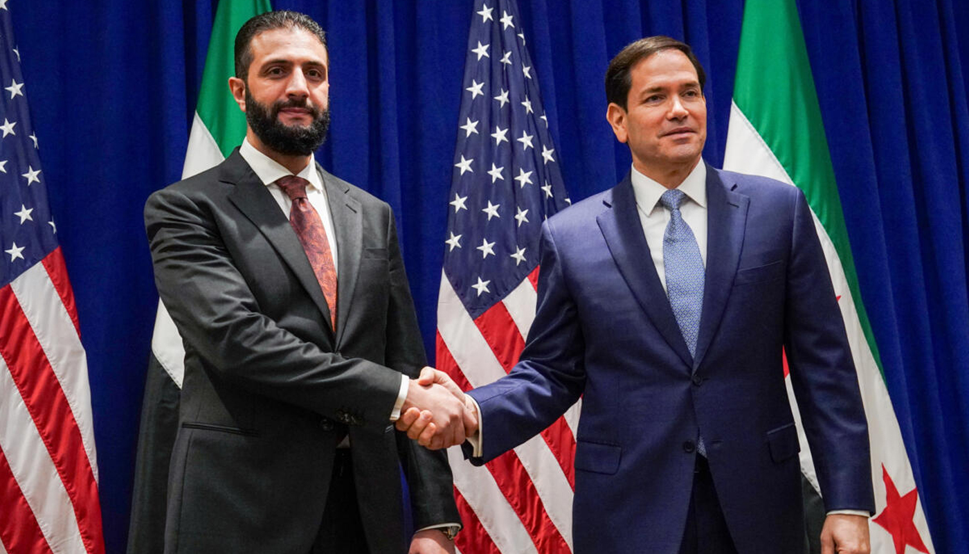 من واشنطن.. الشرع يدعو إسرائيل لنهج أمني وسياسي جديد