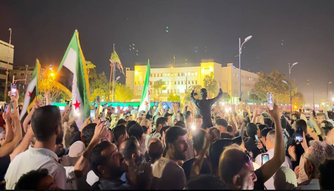 سوريا ترحب بقرار الرئيس الأمريكي رفع العقوبات واحتفال شعبي بالقرار