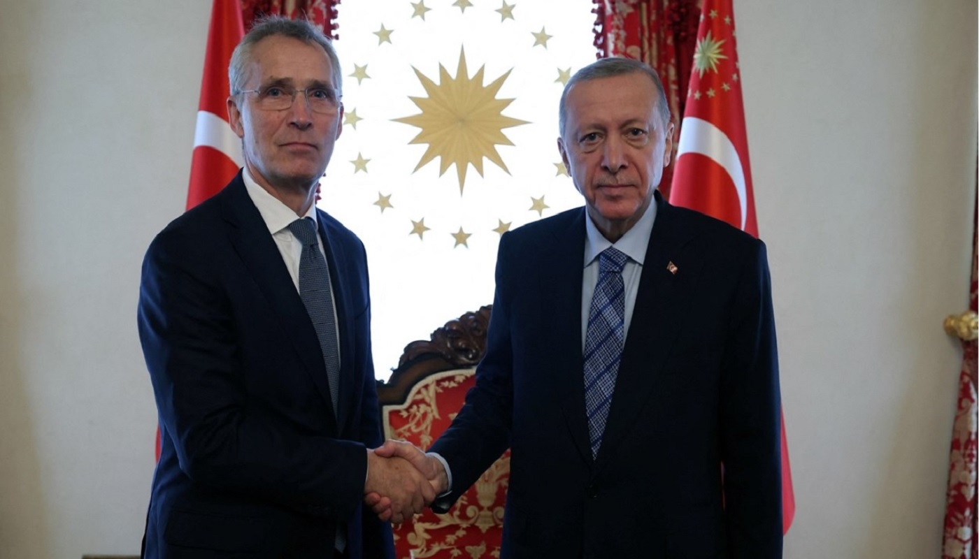 أردوغان يلتقي الأمين العام لحلف الناتو