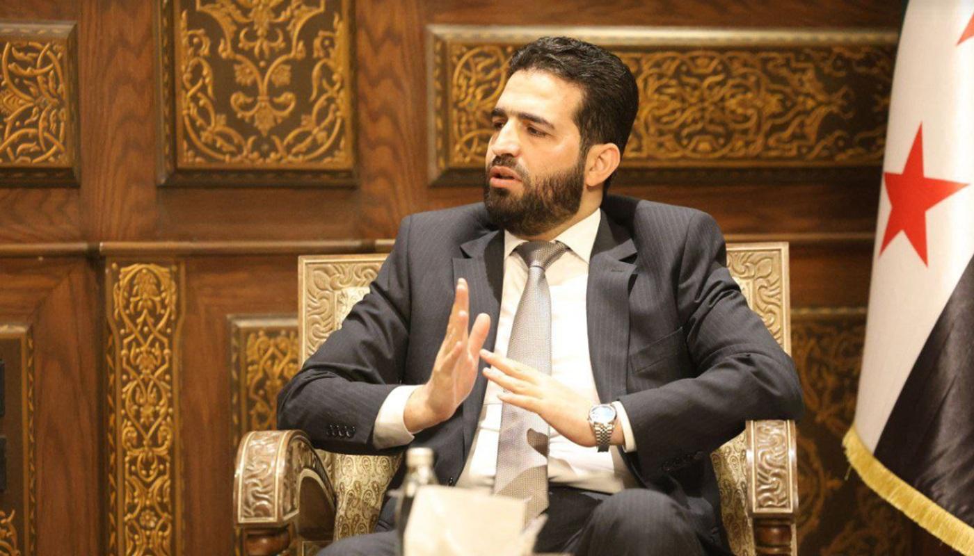 وزير الداخلية السوري أنس خطاب