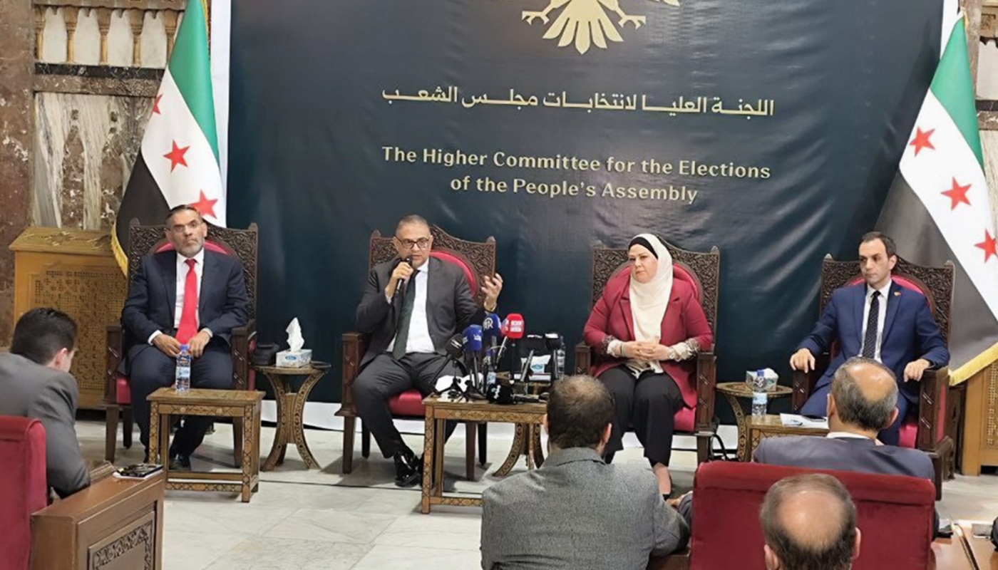 تحديد موعد اختيار البرلمان السوري الانتقالي في 5 أكتوبر