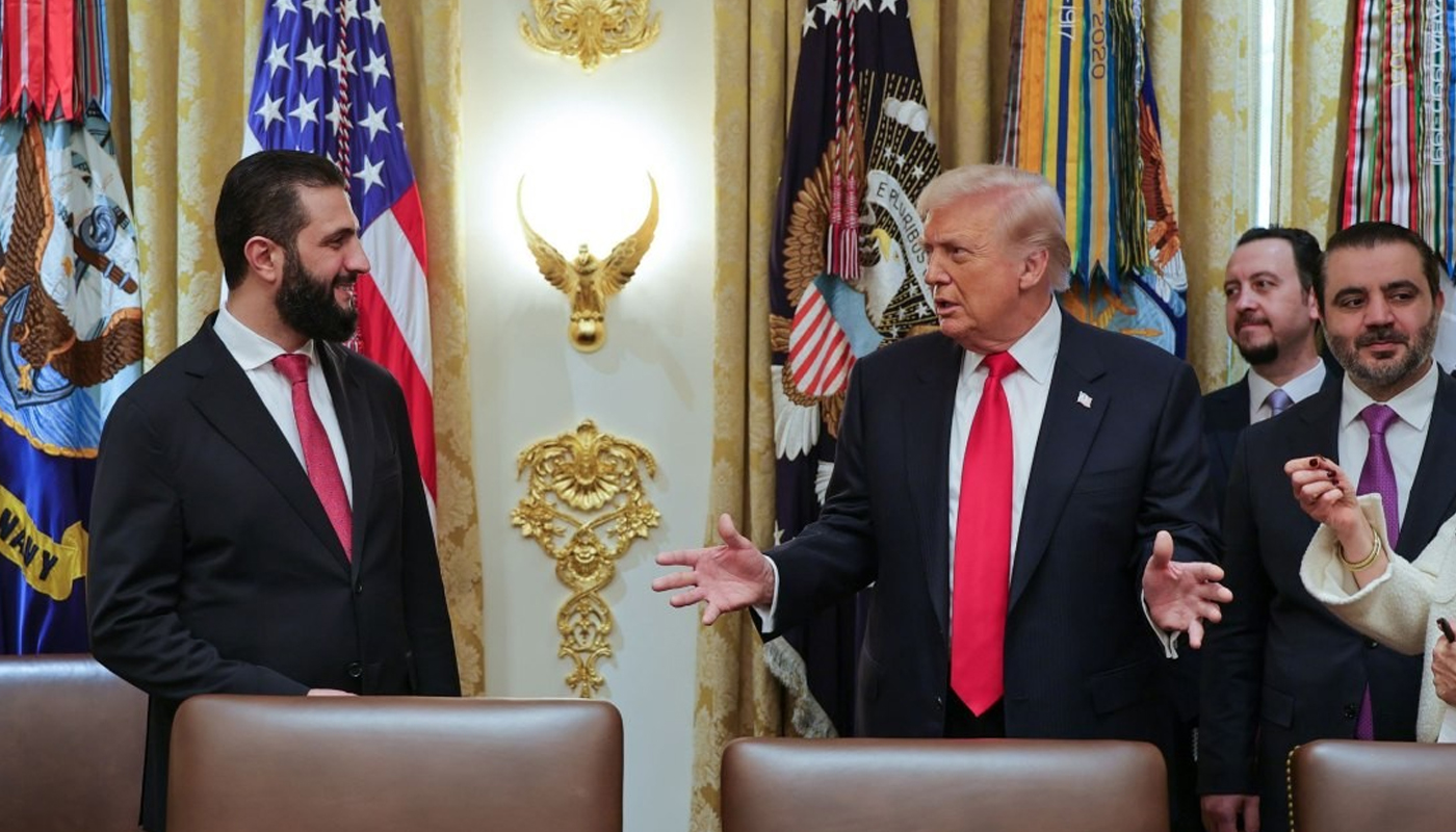 ترامب يتعهد بدعم سوريا بعد لقاء تاريخي مع الشرع